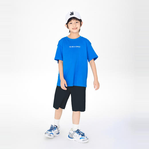 【实体店同款】男童针织短裤运动裤夏新款安奈儿童装AB326698 商品图3