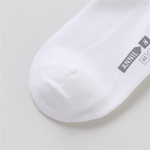 【实体店同款】男童女童抗菌除臭中袜三双装2023年秋季新款安奈儿童装JM337557 商品图3