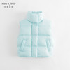 【三防】马克珍妮冬装新款 女童超轻立领加厚羽绒服马甲231658 商品缩略图3