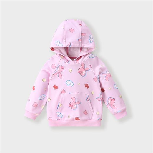 【实体店同款】女童带帽长袖卫衣2023年秋季新款安奈儿童装XG331535 商品图5