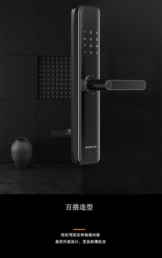 德施曼E16智能门锁 商品图1