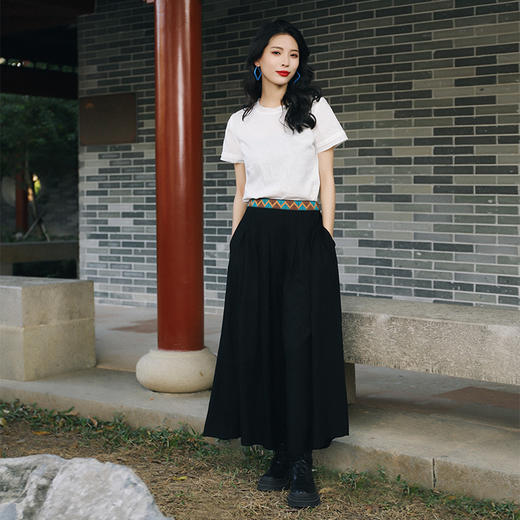 踏浪棉麻阔腿裤 | 舒适透气 | 现货加急发 商品图2