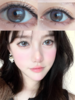 kira fairy 早安情话&治疗晚安 14.2mm 半年抛两片装 亚麻灰褐绿 温柔日系浅瞳/特别的晕染紫蓝色 含硅水凝胶 商品缩略图5