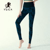 【现货秒发】壁虎瑜伽《竹林深处》限量款印花瑜伽9分裤【可定制】（标准码） 商品缩略图0