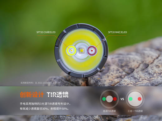 FENIX菲尼克斯HT32户外狩猎手电三光源强光超远640米野外探险户外 商品图5