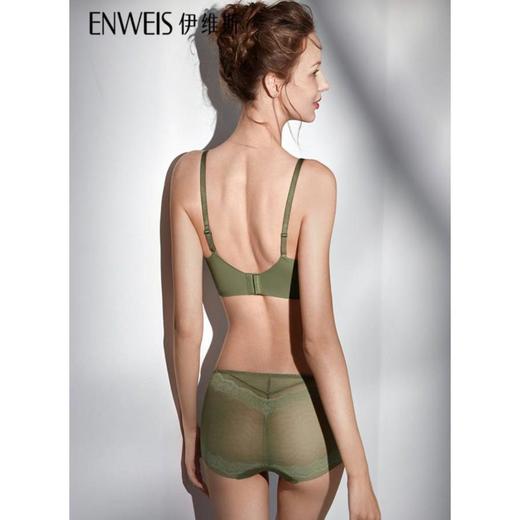 3楼伊维斯Melody *旋律ll中腰清透网纱无痕不卡纯棉底档ll中腰低角裤内裤10611025 商品图2