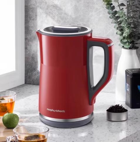 morphy richards摩飞电热水壶（红）1.5L  MR6070 商品图0