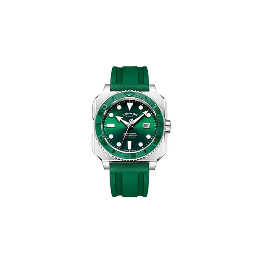 Romago SWISS 专业深潜者300系列腕表 绿色 RM109-SVGR 商品图0
