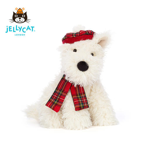 Jellycat 暖冬门罗苏格兰梗 21cm 商品图1