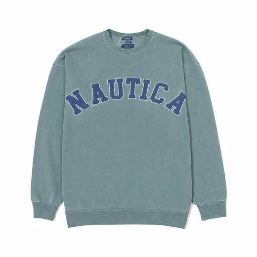 帆船 秋冬简约 400克重 水洗休闲宽松圆领卫衣男女款 NT-2678 商品图12