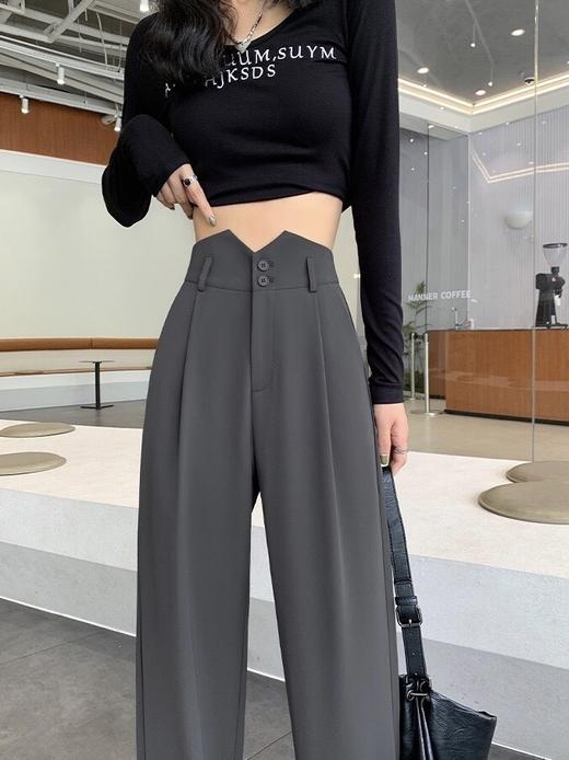 Im Presionismo不规则高腰西装裤 商品图4