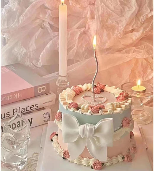 翻糖蝴蝶结复古蛋糕 商品图0