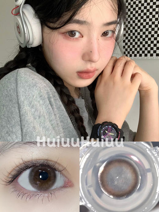 【小直径】MIXMIXX-小裸灰--14.0mm【月抛 0-1000度 含525/575】 商品图0