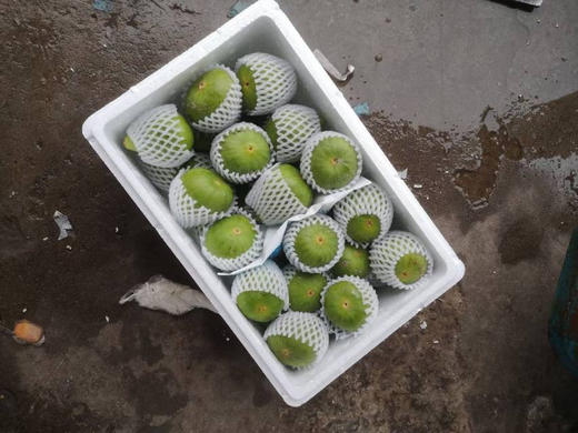 周五小区门口自提！威海青皮无花果，糖包子一枚，净约3.5斤-4斤/箱 商品图4