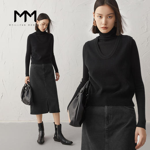 【商场同款】麦檬冬针织马甲5DA132793 商品图1