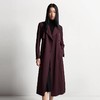 奈蔻风衣暗紫红色 商品缩略图1