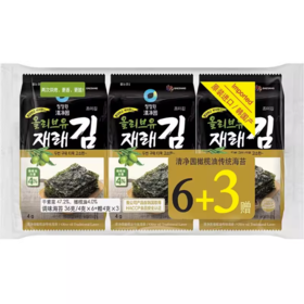 청정원 올리브유재래김6+3 36g