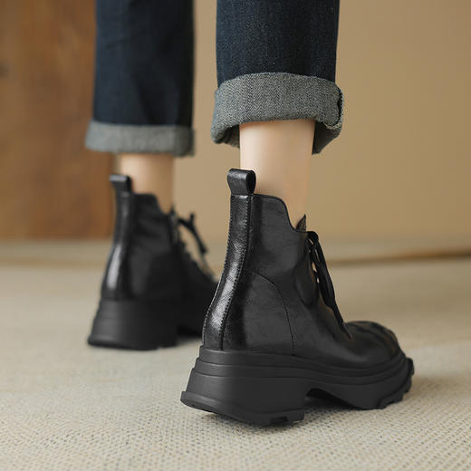 时尚个性，厚底增高绑带单鞋TYM-7018 商品图3