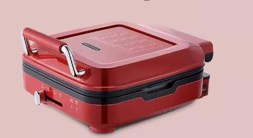 morphy richards摩飞电饼铛（红）2片  MR8600 商品图0