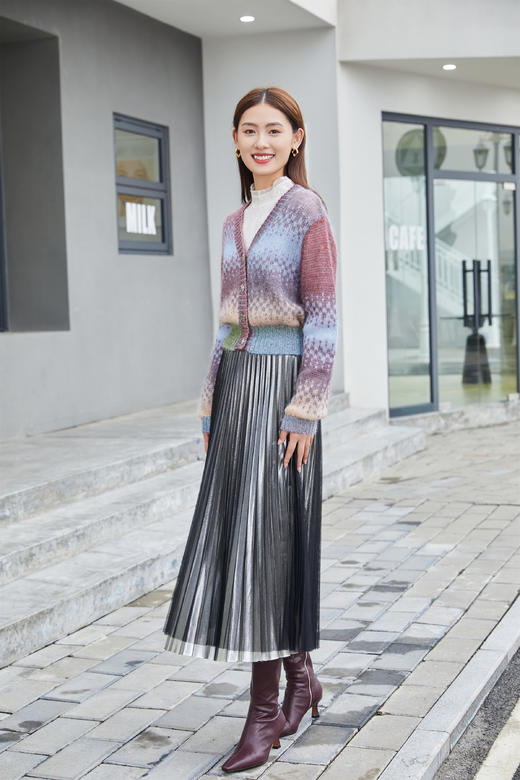 【年货节】奇威  彩色针织开衫A431718400 商品图13