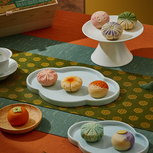 立家月颂青绿糕点礼盒450g/盒 商品图3