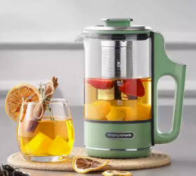 morphy richards摩飞便携养生壶-绿色600mL  MR6086