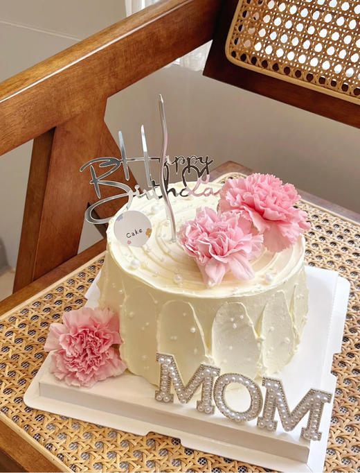 送给妈妈的蛋糕（好看鲜花随机搭） 商品图0