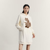谜底连衣裙长袖2023冬新品复古文艺绣花宽松中长卫衣裙234ML1489 商品缩略图1