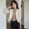 娜璐多 休闲短款西装外套女2023新款小香风百搭气质秋季高级感小西服上衣 商品缩略图2