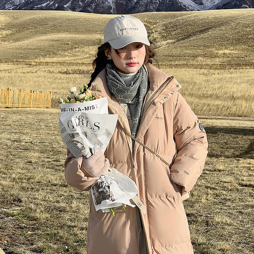 【韩版面包服】冬季羽绒棉服外套   中长款韩版厚棉衣  时尚新款潮 商品图2