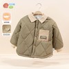 贝贝怡童装秋冬新款男童夹棉外套儿童帅气夹克时尚开衫棉服ZB4CS004 商品缩略图0