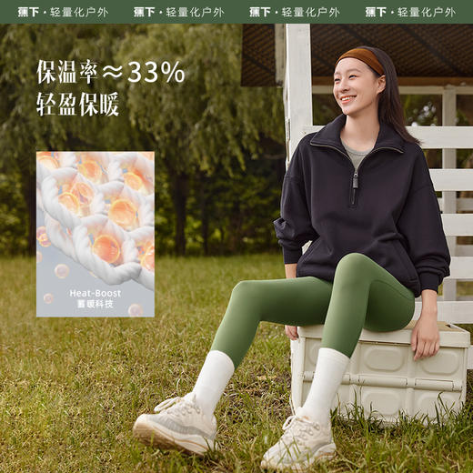 蕉下鲨鱼裤SF25523女外穿薄款高腰提臀百搭紧身打底裤运动瑜伽裤 商品图8