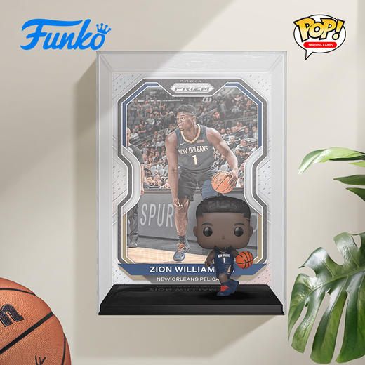 Funko POP! Trading Cards Zion Williamson NBA球星锡安威廉姆斯收藏卡手办摆件 60528 商品图2