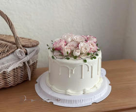 鲜花女神02款蛋糕