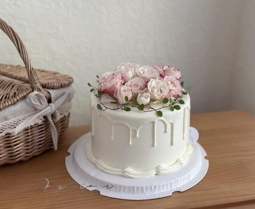 鲜花女神02款蛋糕 商品图0