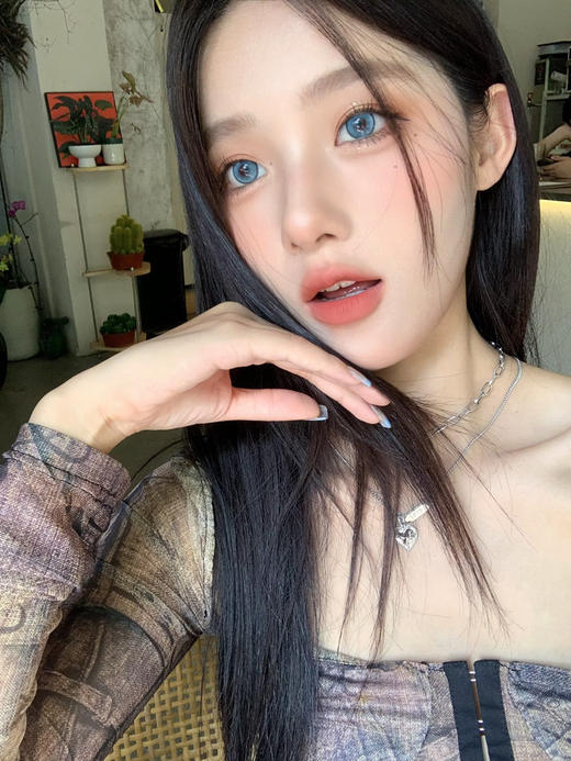 【中直径】Sugarplum--波士顿蓝-14.2mm 【年抛 0-1000度 无525/575】 商品图11