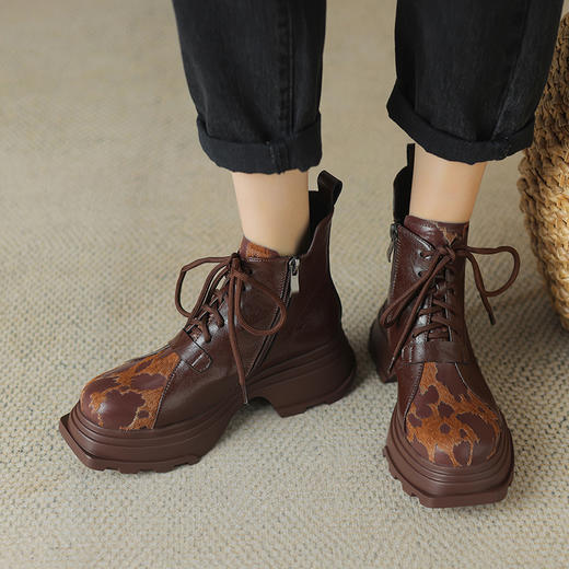 时尚个性，厚底增高绑带单鞋TYM-7018 商品图10