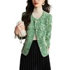 娜璐多 高级感名媛轻奢上衣女娜璐多2022秋冬新款法式小香风外套女粗花呢 商品缩略图4
