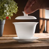 冰种玉瓷薄胎盖碗 商品缩略图2