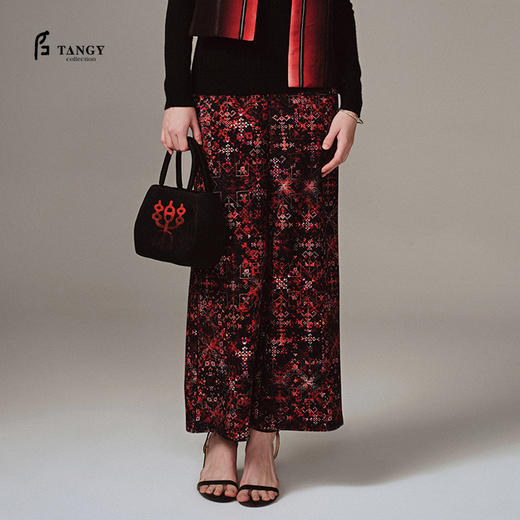 TANGY Collection天意高端2023秋季新品商场同款女士休闲裤子 商品图0