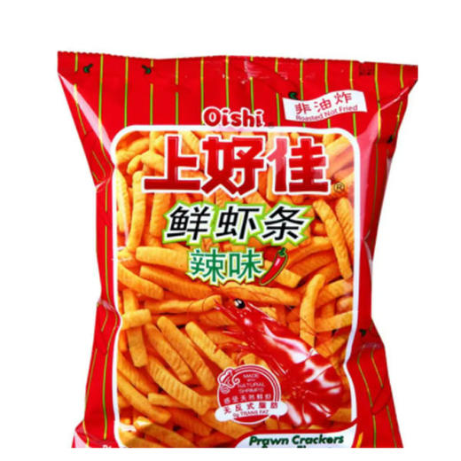 【4.9元2袋】越南上好佳酱烤辣虾条18g（0708950） 商品图0