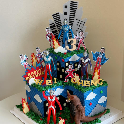 奥特曼打怪兽（奶油霜抹面） 商品图3