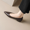 方跟尖头浅口单鞋，压花羊皮韩版时尚四季MCC-C9321 商品缩略图4