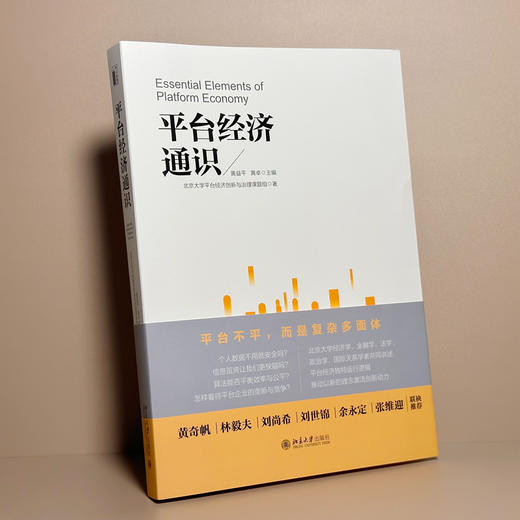 平台经济通识 黄益平 黄卓 主编 北京大学出版社 商品图2
