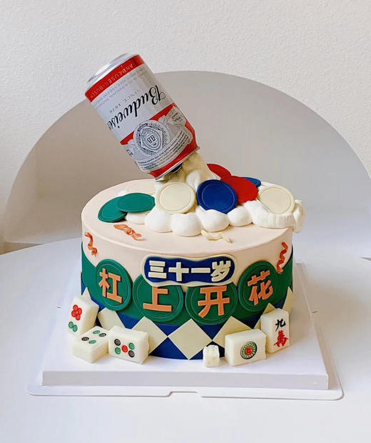 杠上开花蛋糕 商品图0