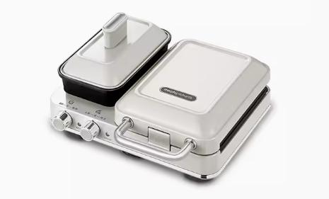 morphy richards摩飞轻食机
（蒸锅三文治机-白）2片  MR9086 商品图0