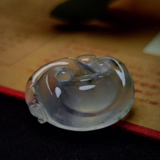 翡翠玻璃种厚墩墩“如意” 商品图5