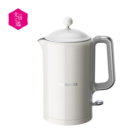 【文怡之选】大宇 柔声电热水壶EK01-M 机械版 7min快烧 1.5L容量 304不锈钢 双色可选 商品图10