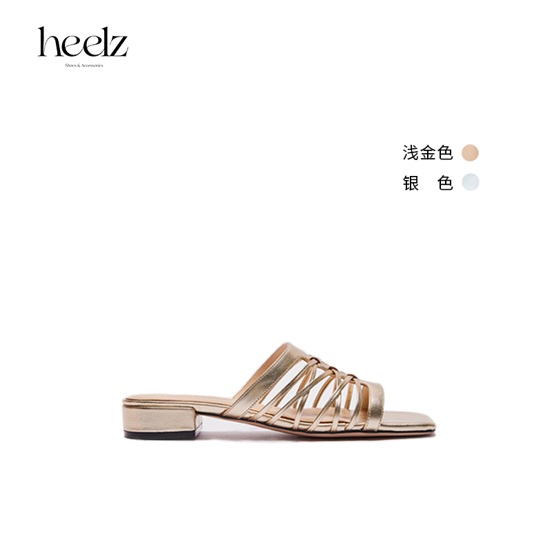 heelz设计师鞋履｜羊皮平底罗马凉鞋【正码正拍】2.5公分