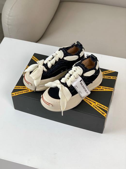 『8色可换码』开口笑SmileRepublic软厚底帆布鞋 商品图0